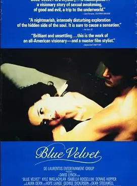 《蓝丝绒》：大卫·林奇的迷幻之作，探索欲望与纯真交织的禁忌世界！